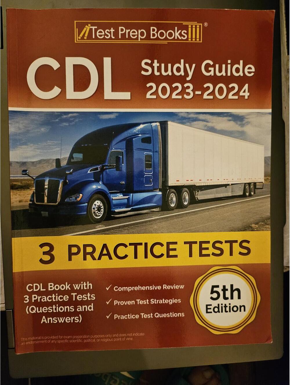 Joshua Rueda CDL Study Guide 2023-2024 (Paperback)